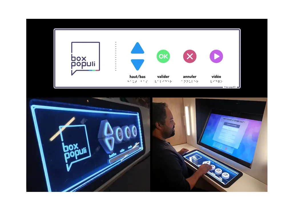 aperçu du projet : Box populi identité-06-console-impression-3D.webp